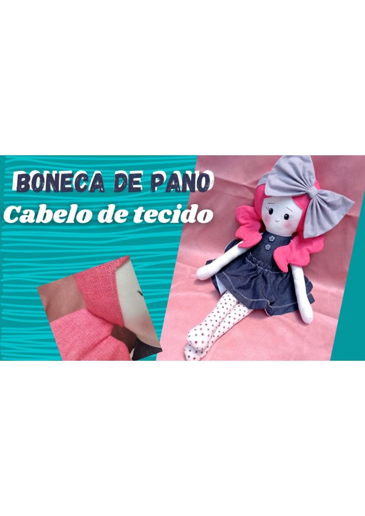 Boneca de pano para iniciantes passo a passo - molde parte 1