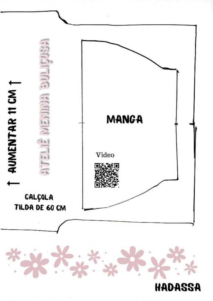 Boneca de pano Tilda - molde parte 1