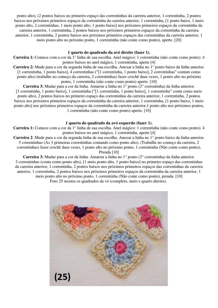 Boneca hippie de amigurumi - molde parte 23