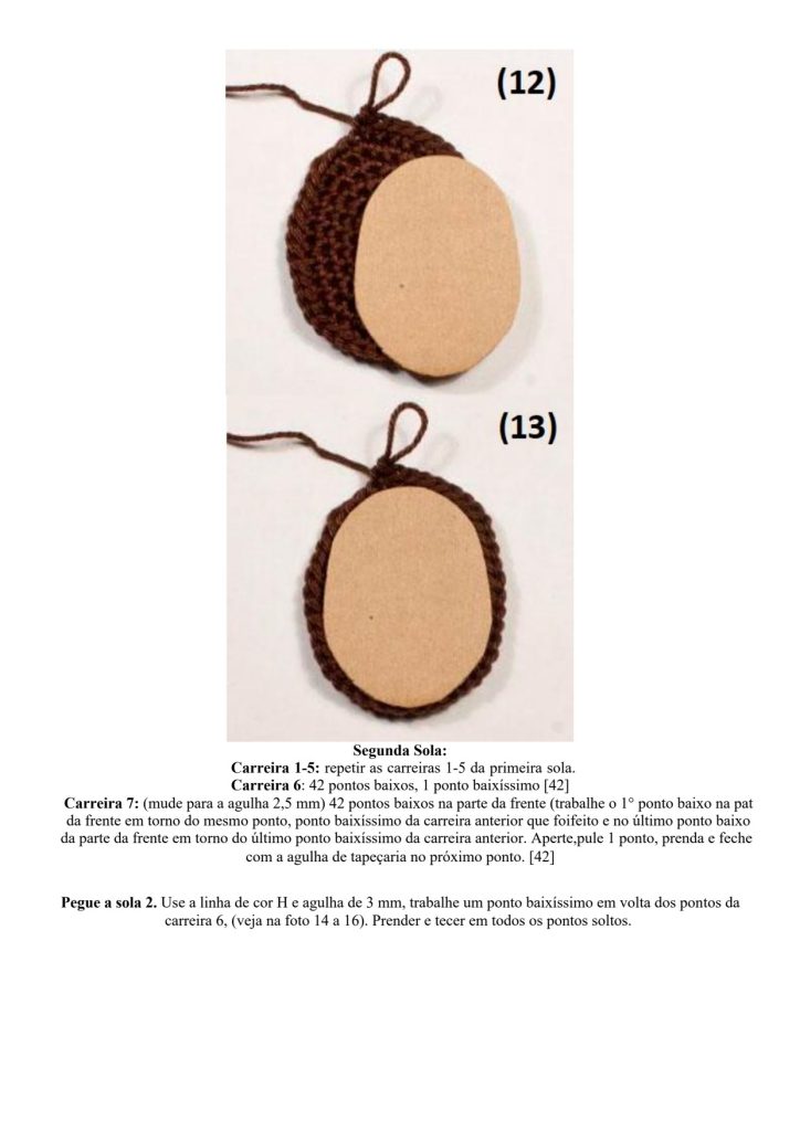 Boneca hippie de amigurumi que todo mundo quer - molde parte 16