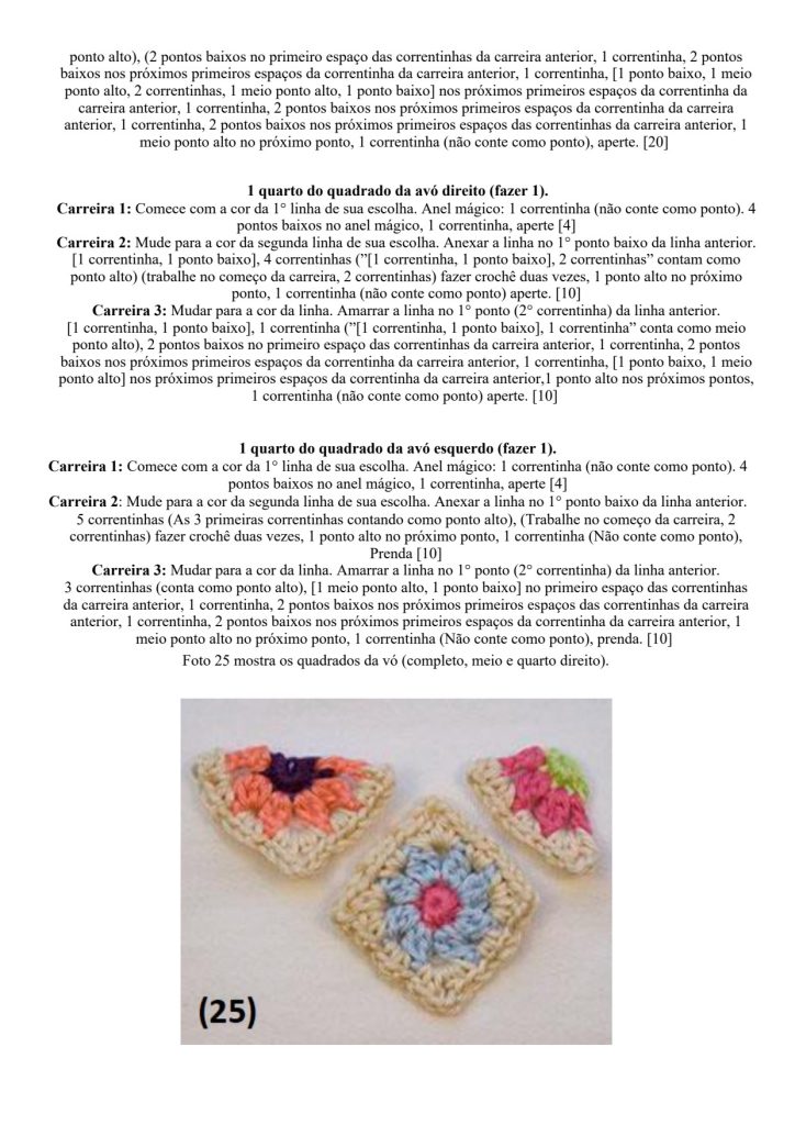 Boneca hippie de amigurumi que todo mundo quer - molde parte 24