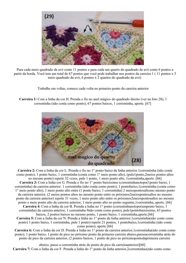 Boneca hippie de amigurumi que todo mundo quer - molde parte 26