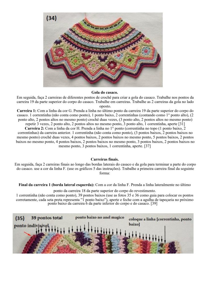 Boneca hippie de amigurumi que todo mundo quer - molde parte 30