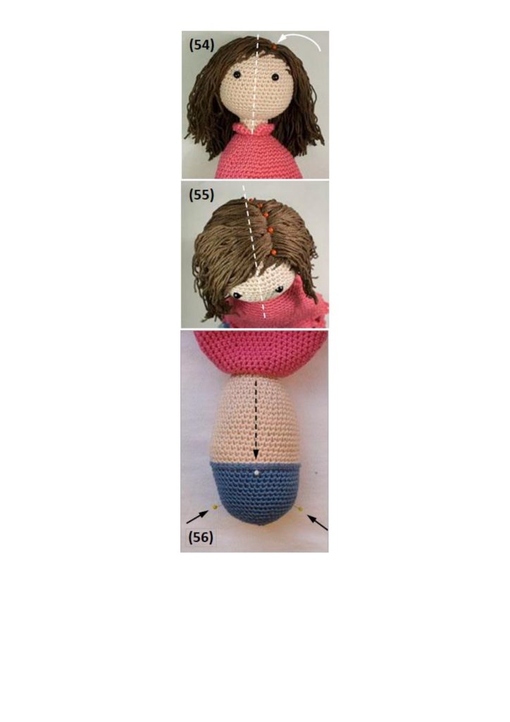 Boneca hippie de amigurumi que todo mundo quer - molde parte 40
