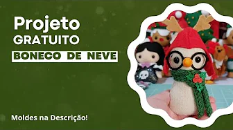 Boneco de neve passo a passo completo