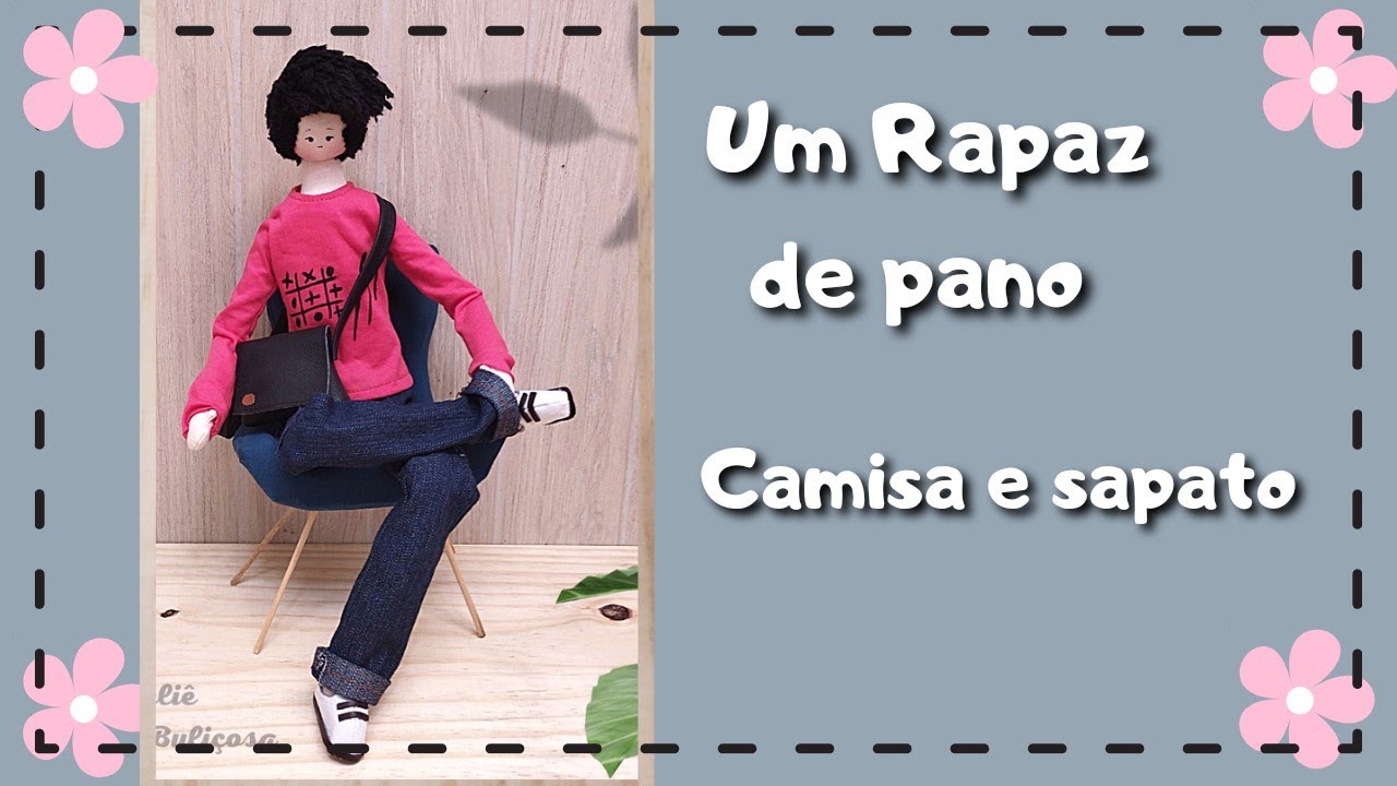 Boneco de pano Daniel