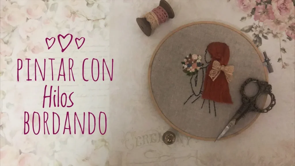 Bordar e pintar com linhas modelo 2 - molde parte 2