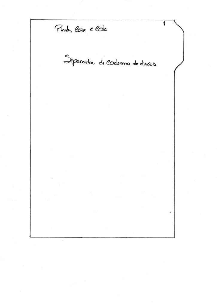 Caderno de discos com capa de tecido - molde parte 2