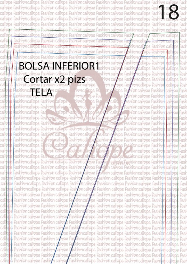 Calça jogger masculina - molde parte 19