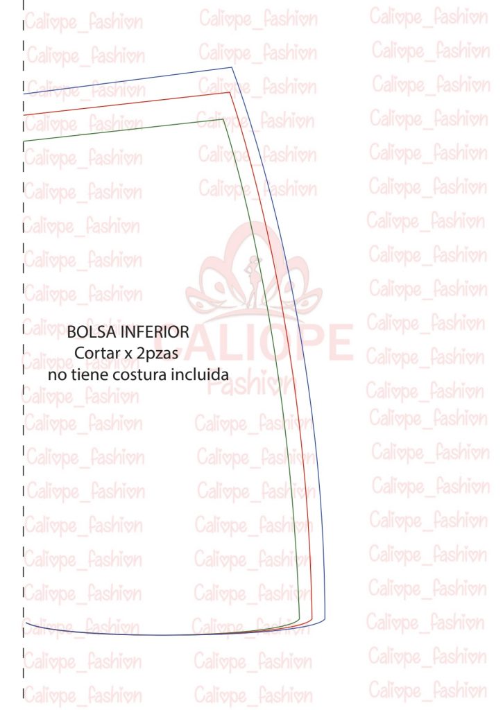 Calça mom jeans – modelagem e confecção - molde parte 16