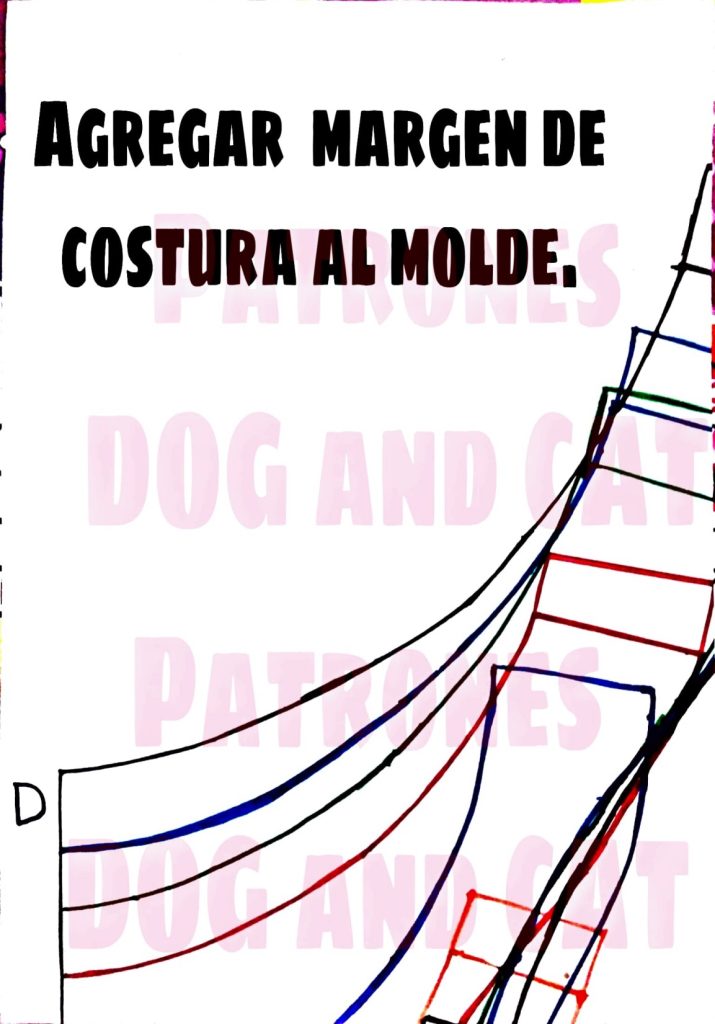 Capa de fantasma para cachorro no Halloween - molde parte 2