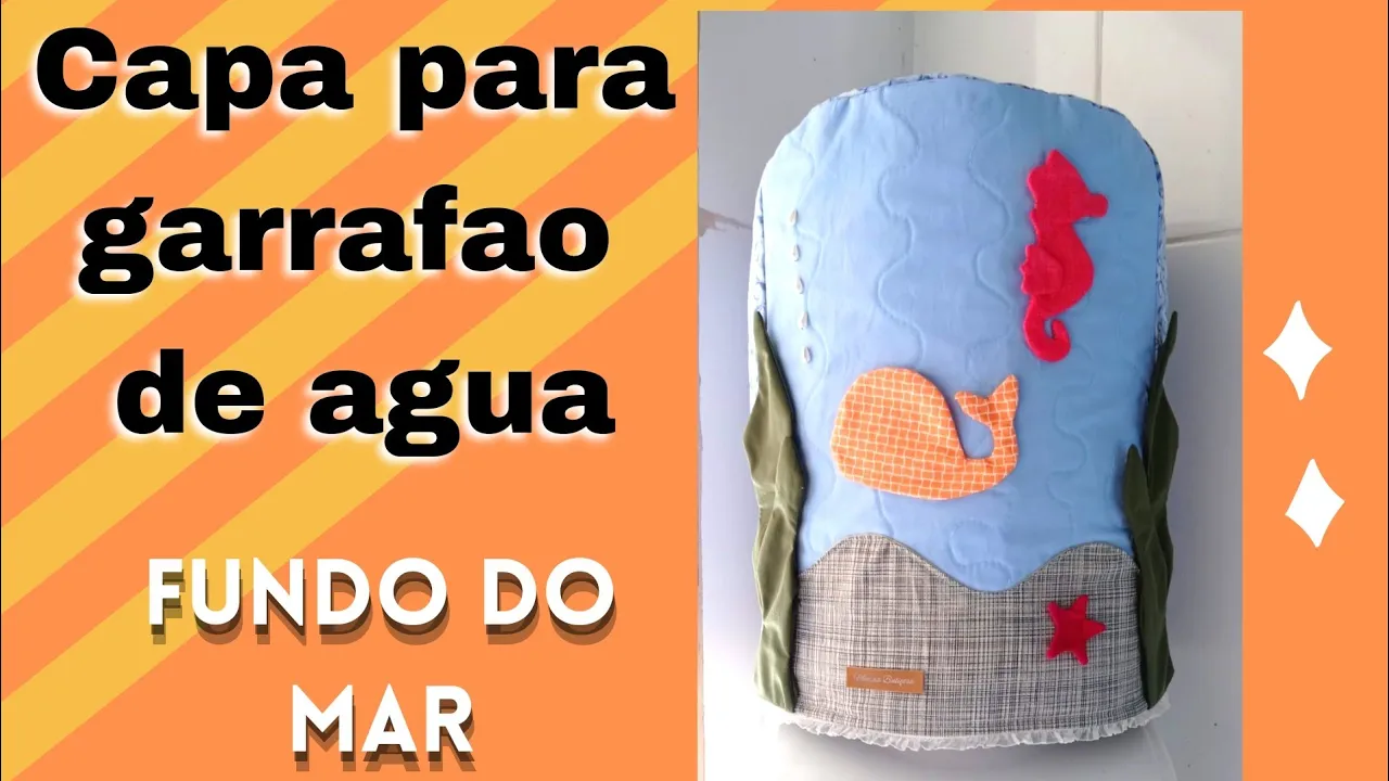 Capa para galão de água