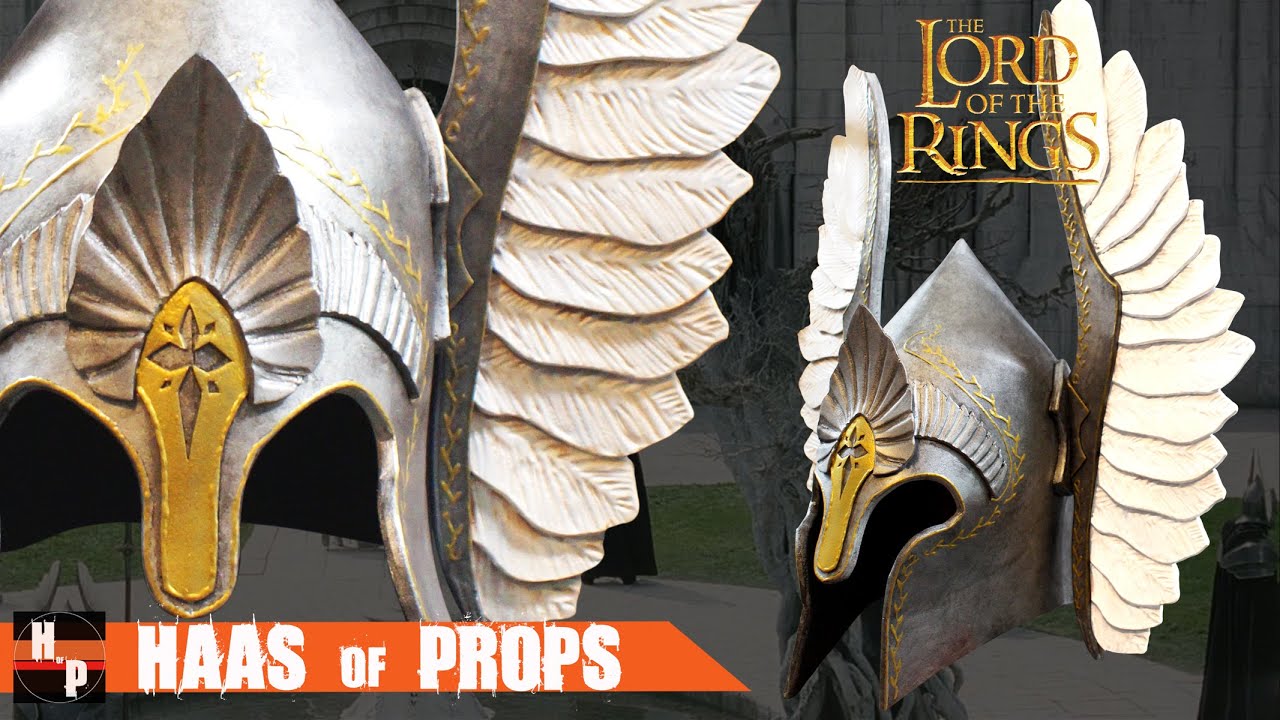 Capacete da Guarda da Fonte de Gondor (Senhor dos Anéis) em EVA