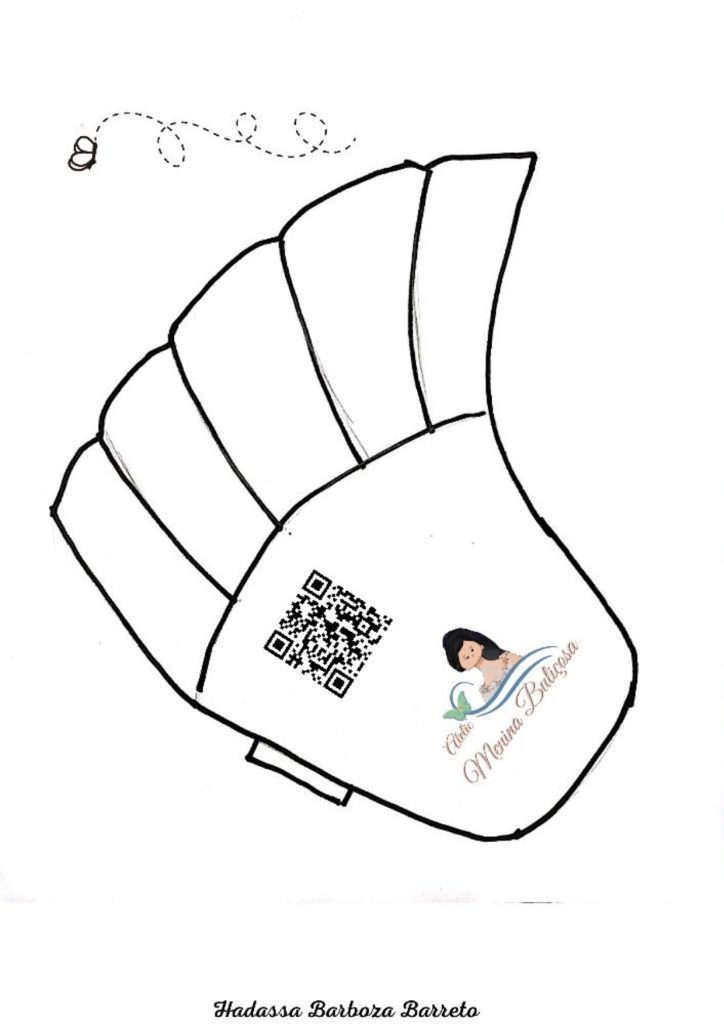 Cisne de tecido super rápido de fazer - molde parte 3