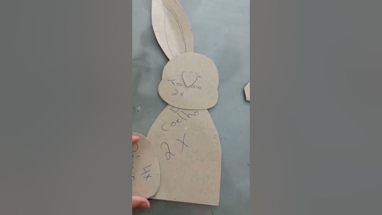 Coelho peso de porta