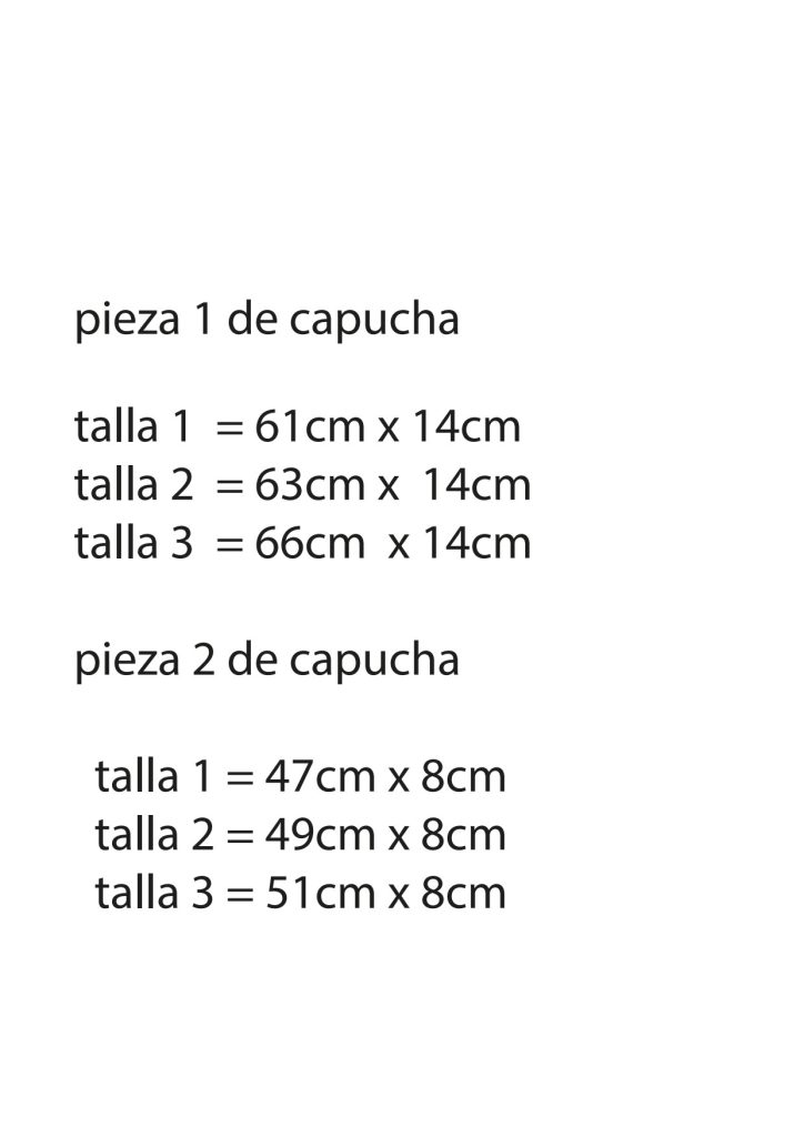 Colete de pelúcia para meninas - molde parte 6