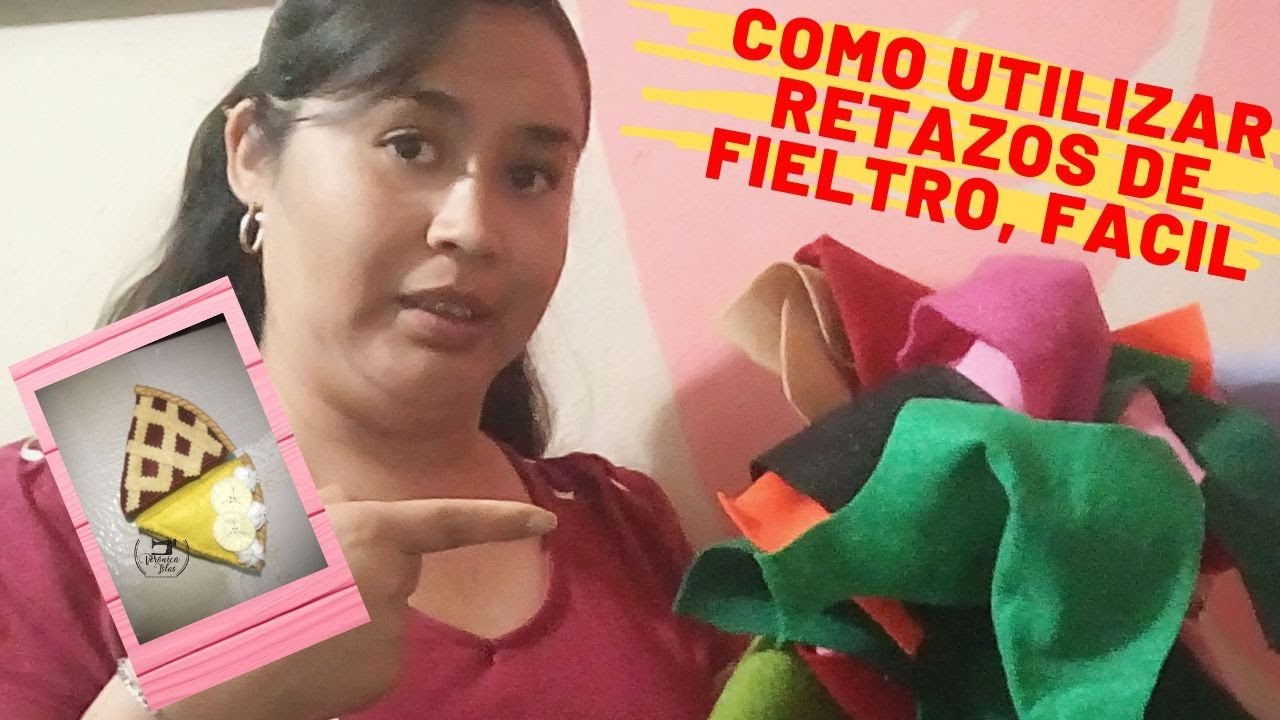 Como aproveitar retalhos de feltro