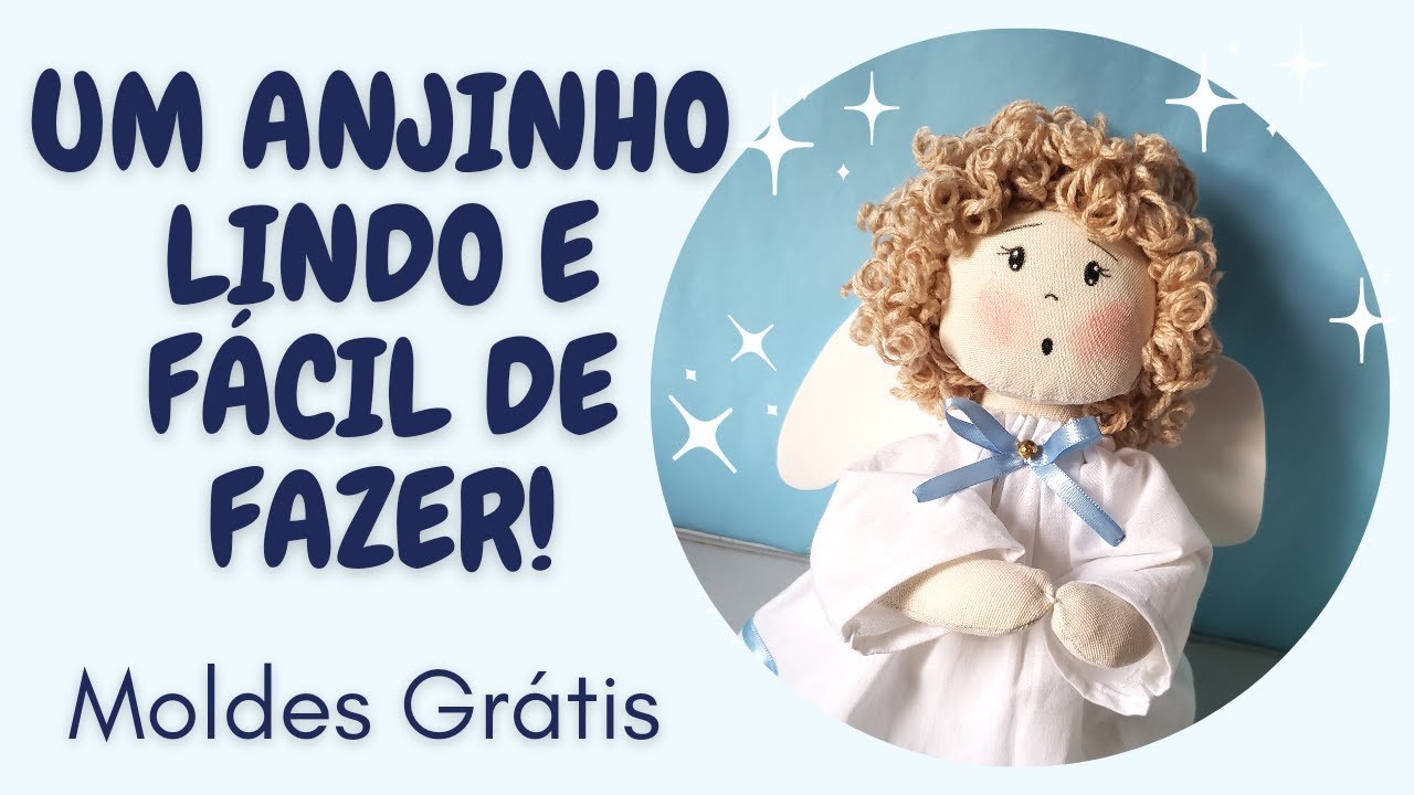 Como fazer anjinho fácil passo a passo