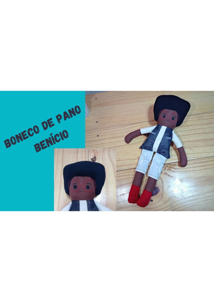 Como fazer boneco de pano para brincar - molde parte 1