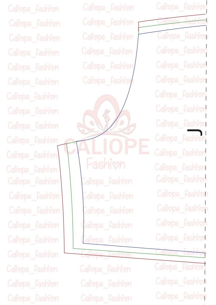 Como fazer calça wide leg baggy - molde parte 11