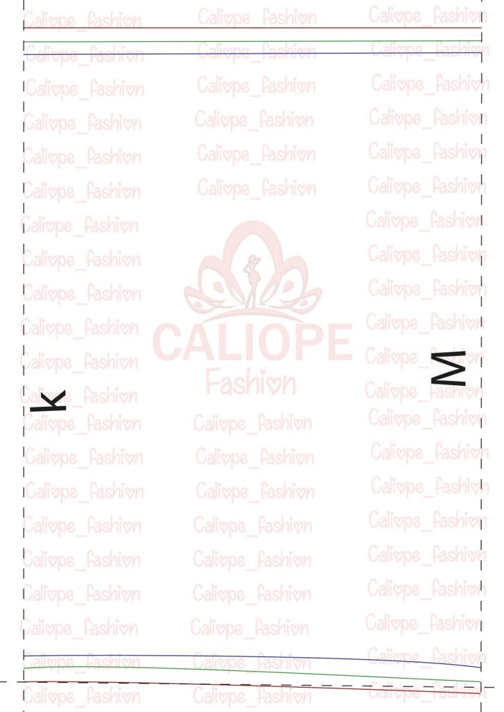Como fazer calça wide leg baggy - molde parte 15