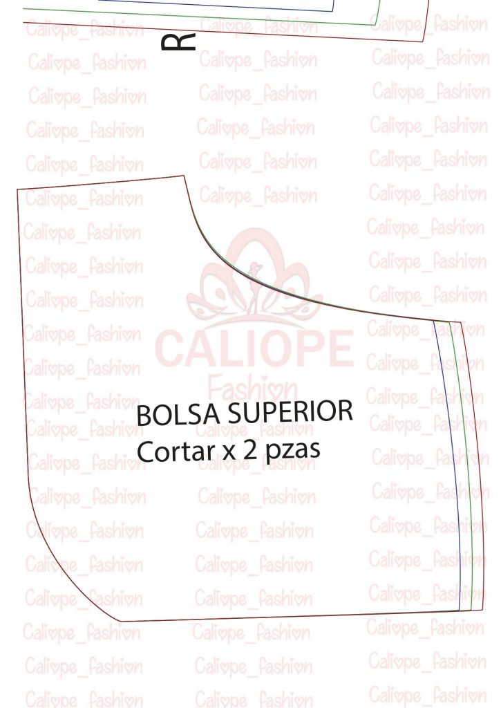 Como fazer calça wide leg baggy - molde parte 18