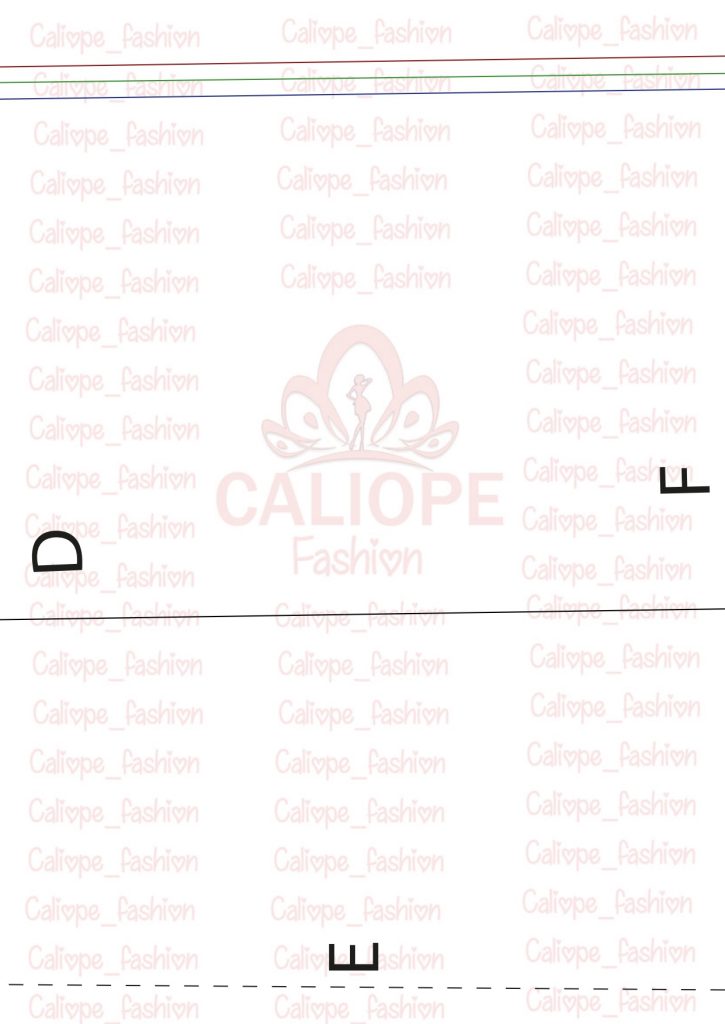 Como fazer calça wide leg baggy - molde parte 5