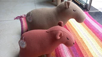 Como fazer capivara de tecido