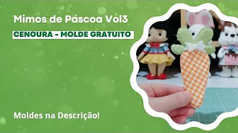 Como fazer cenourinha de feltro