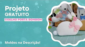 Como fazer coelho porta-bombom parte 3