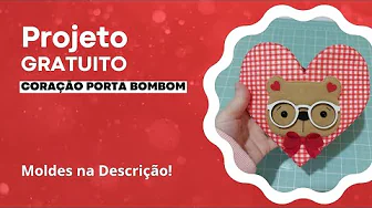Como fazer coração porta-bombom