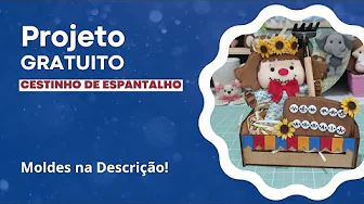 Como fazer espantalho de feltro