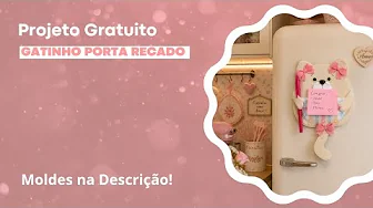 Como fazer gatinho porta-recado