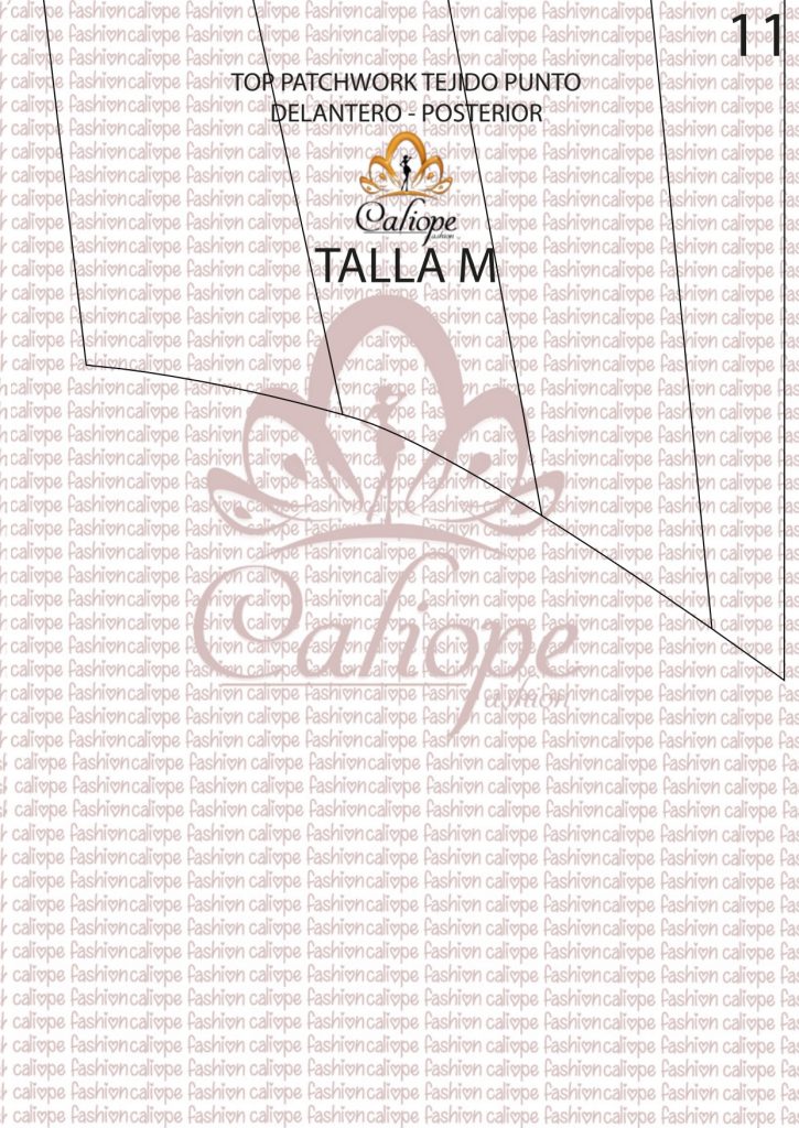 Como fazer tops de patchwork com retalhos de tecido - molde parte 12