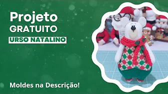 Como fazer urso de Natal