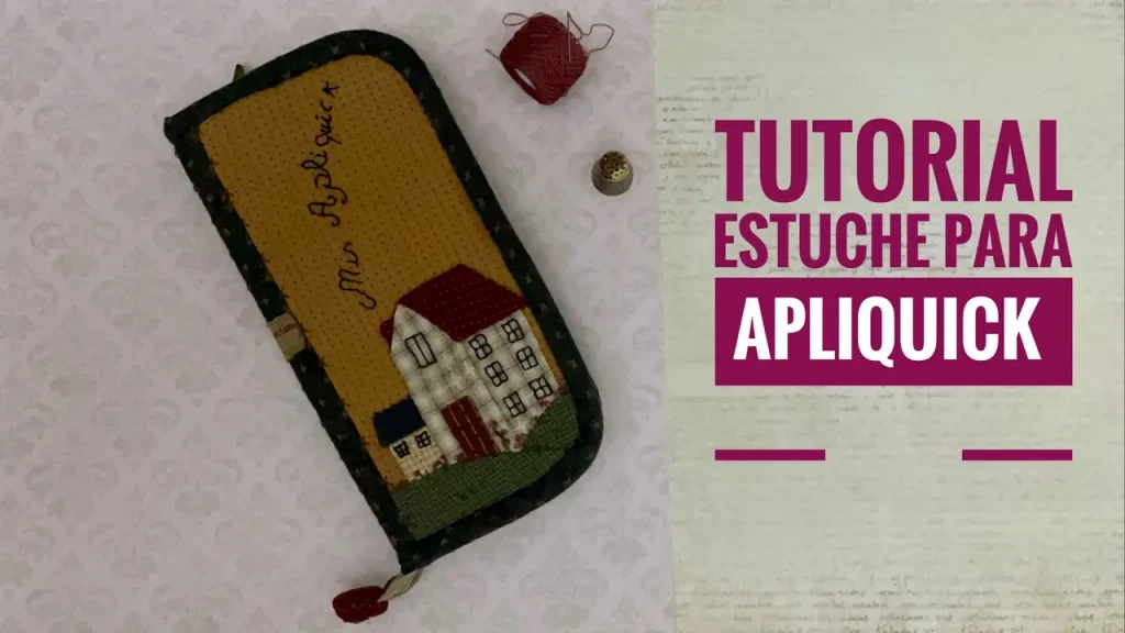 Estojo para apliquick - molde parte 2