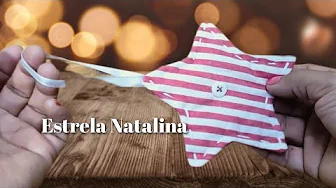 Estrela natalina fácil e rápida para decorar a casa