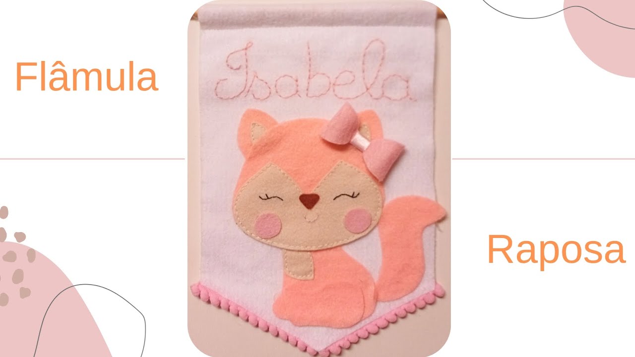 Flâmula de raposinha super fácil
