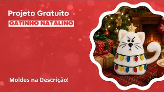 Gatinho natalino