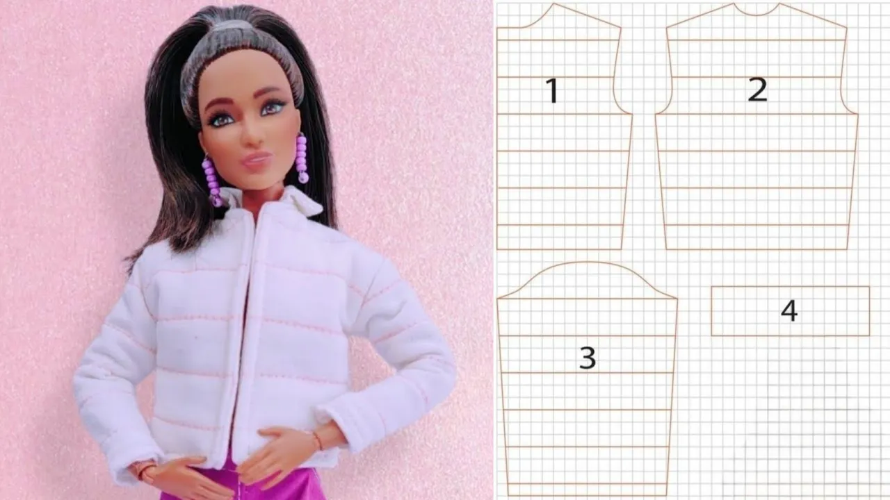 Jaqueta para Barbie