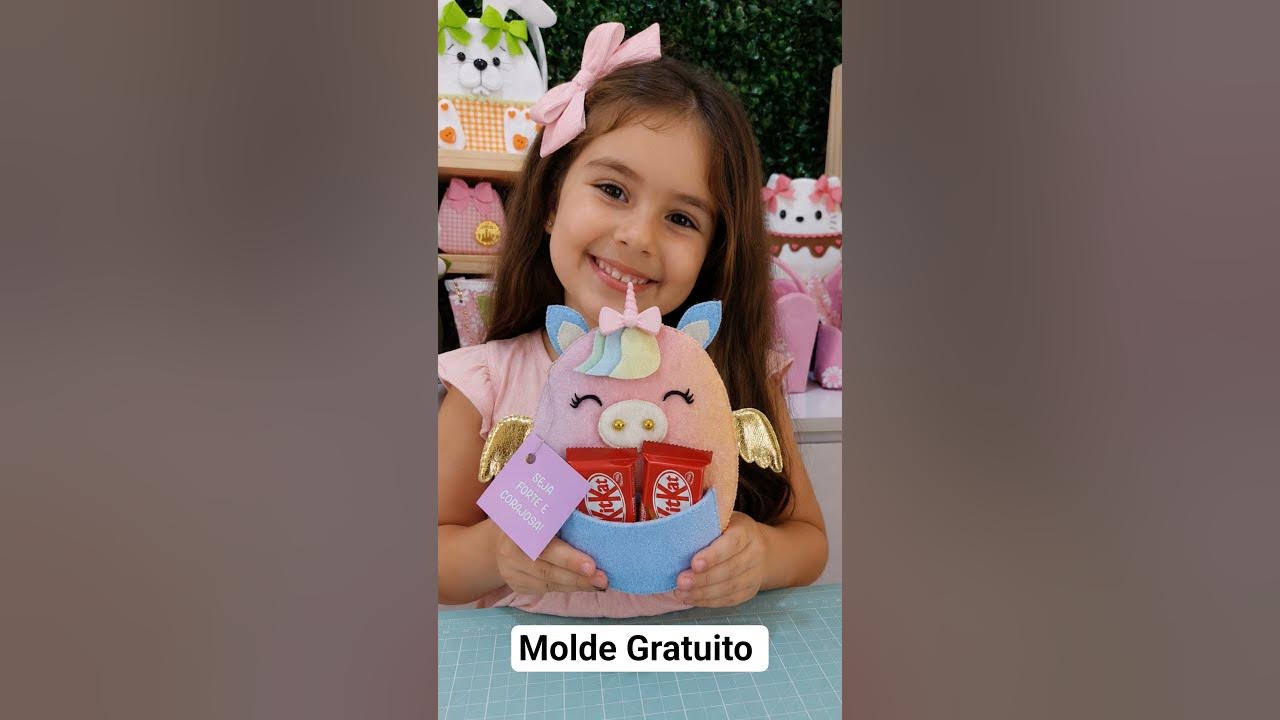Lembrancinha de feltro modelo 13