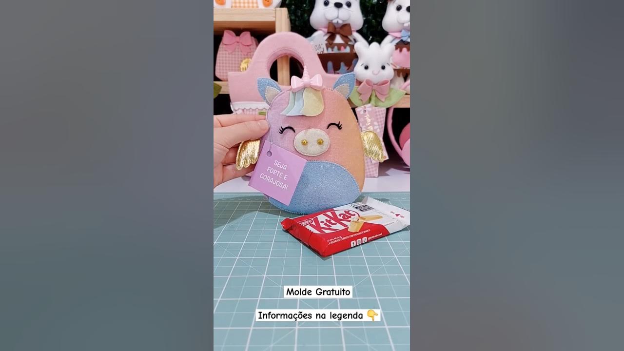 Lembrancinha de feltro modelo 14