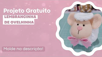 Lembrancinha de ovelha