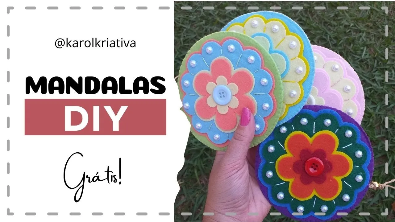 Mandalas de feltro