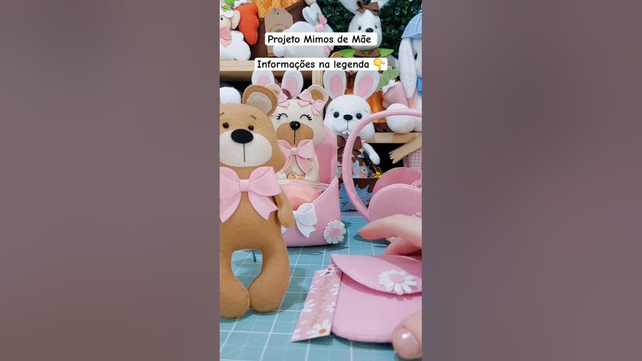 Mimos de mãe em feltro
