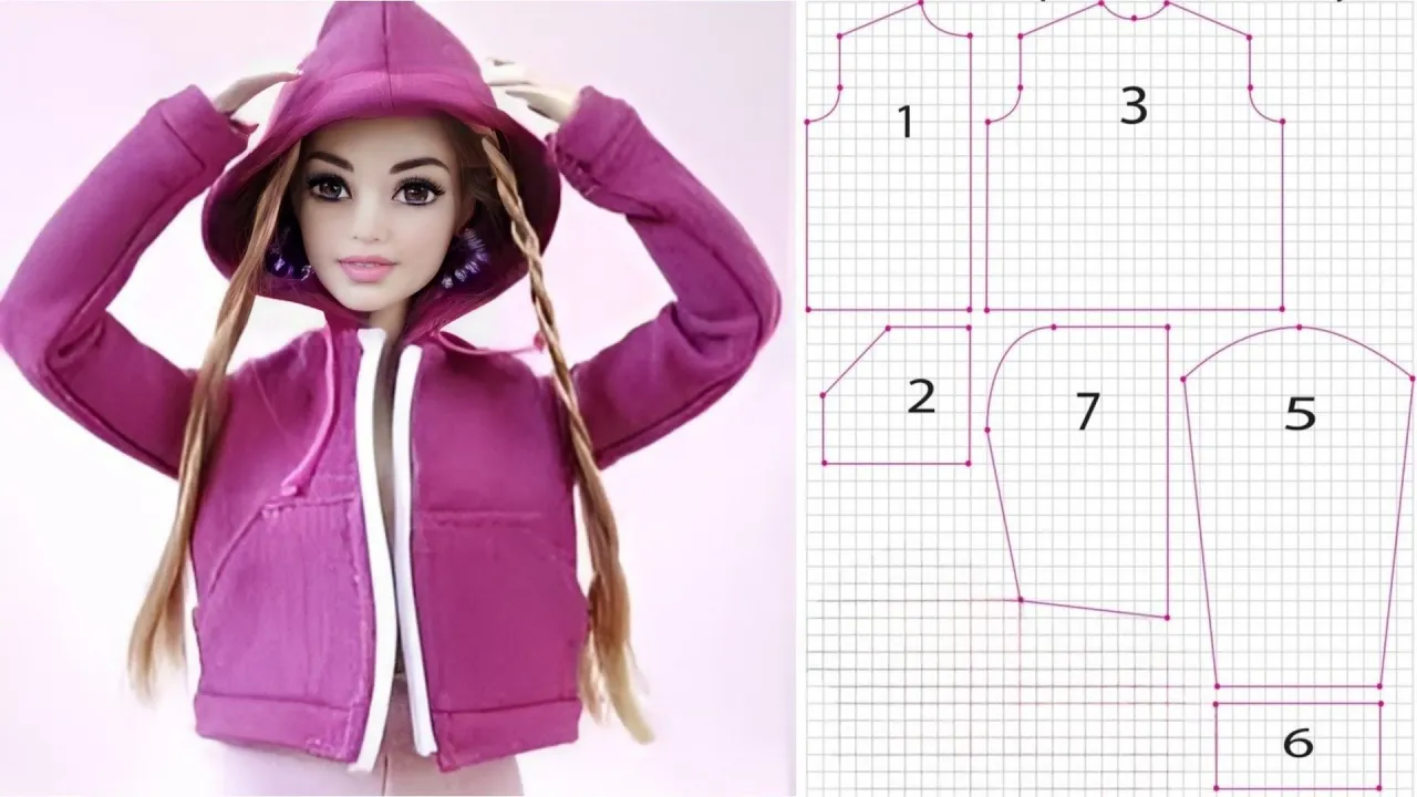 Moletom para Barbie Curvy