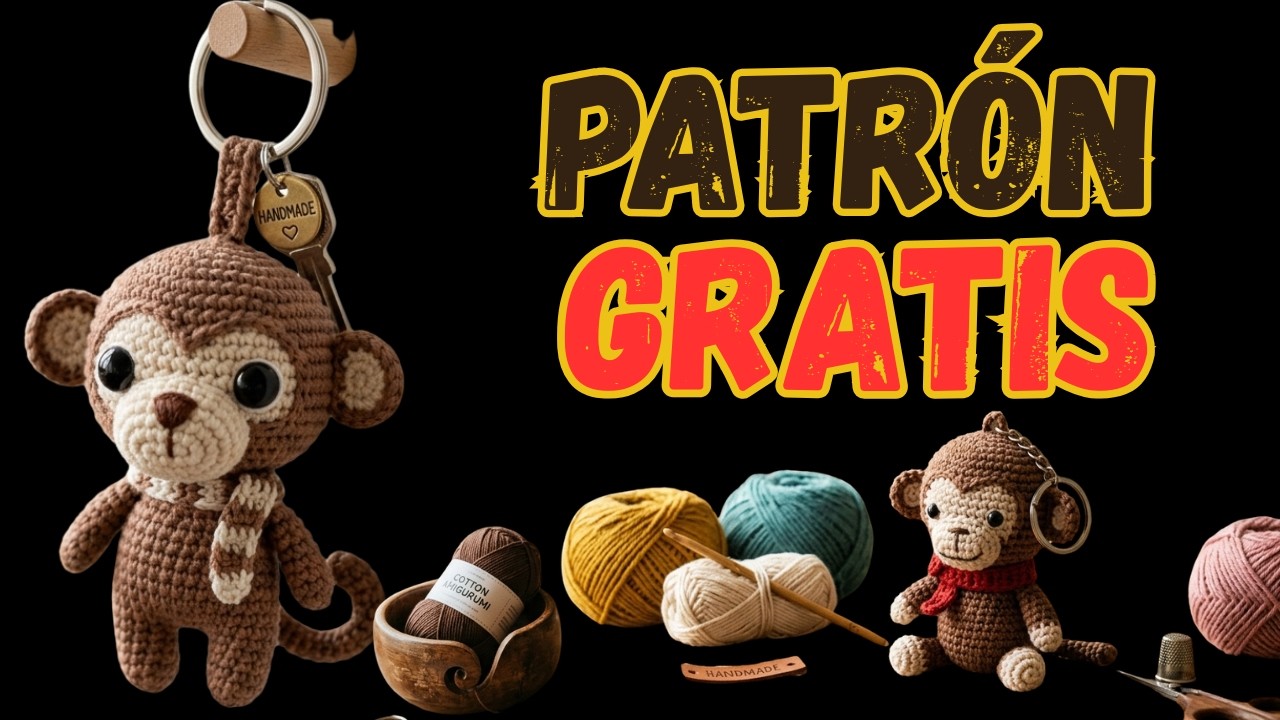 O chaveiro de amigurumi que todo mundo está fazendo