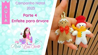 Penduricalhos e enfeites de decoração natalina