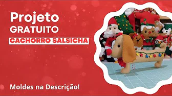 Pingente cachorro salsicha