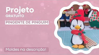Pingente de pinguim